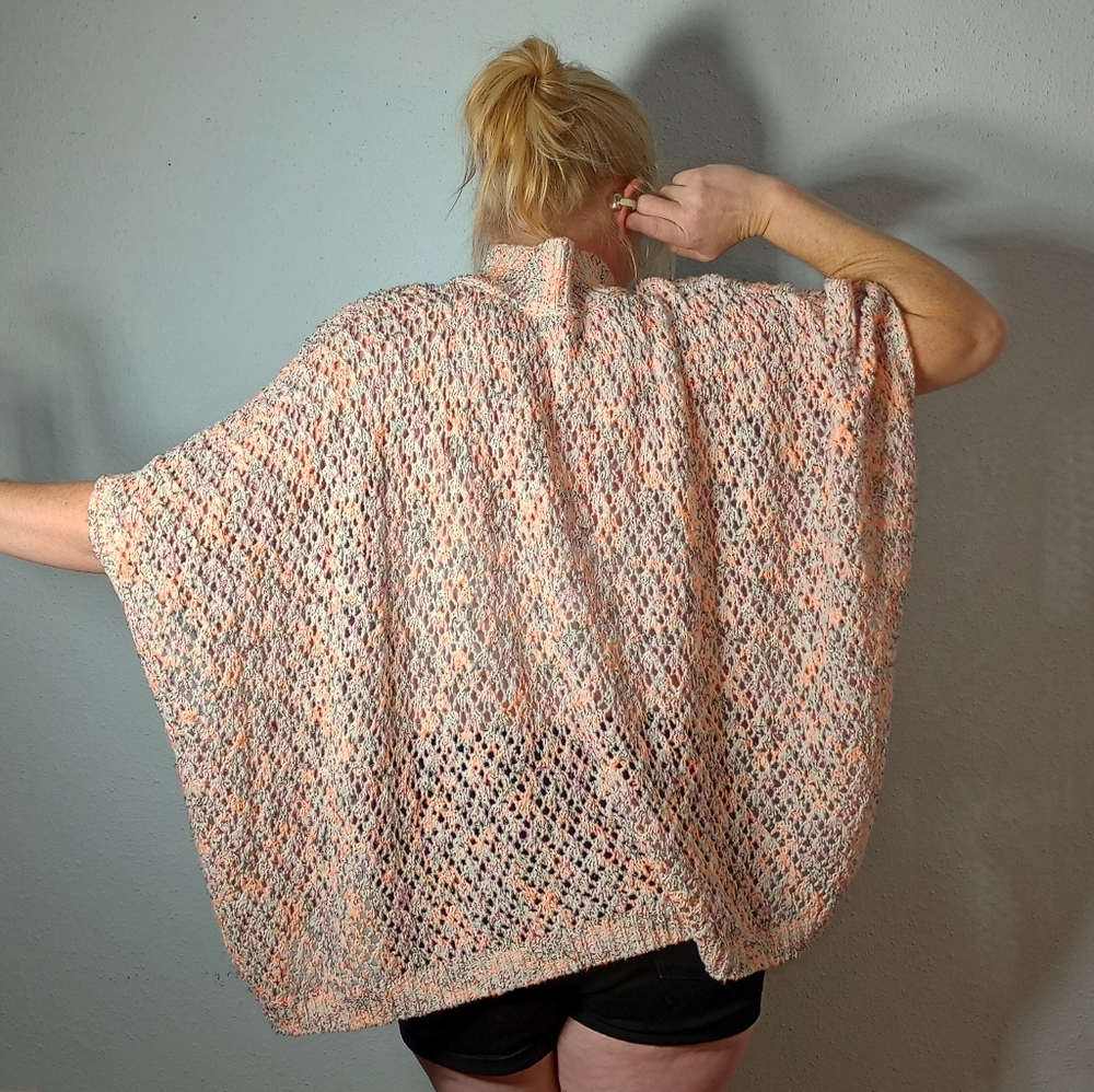 Anthropologie Multicolor Oversized Sweater